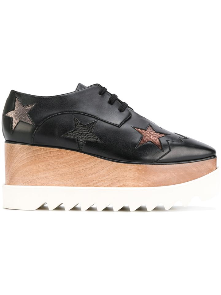 Stella Mccartney Star Elyse Platform Shoes - Black