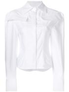 Jacquemus Structured Pocket Flap Shirt - White