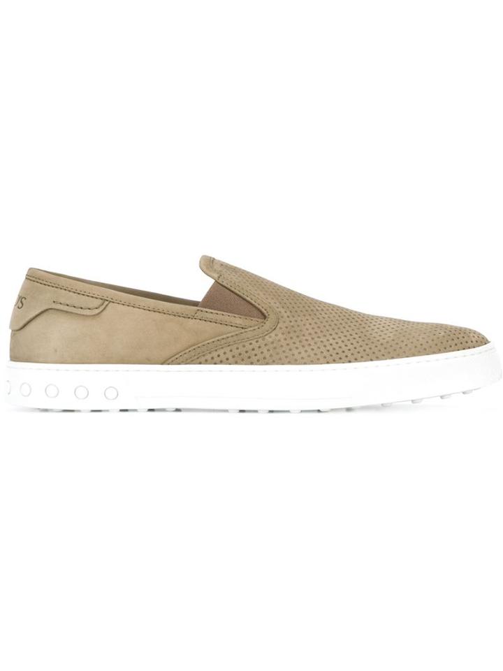 Tod's Perforated Slip-on Sneakers
