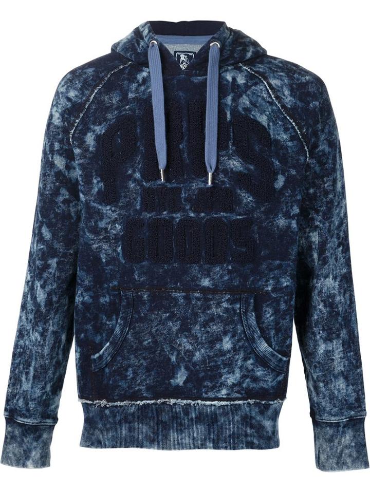 Prps 'giichi' Hoodie, Men's, Size: Medium, Blue, Cotton