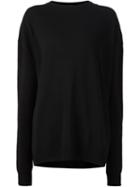 Haider Ackermann Contrasting Back Loose Fit Sweater
