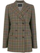 Etro Checked Jacket - Brown
