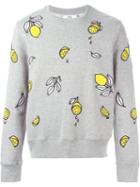 Ami Alexandre Mattiussi Embroidered Lemons Sweatshirt