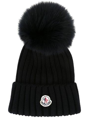 Moncler Bobble Hat - Blue
