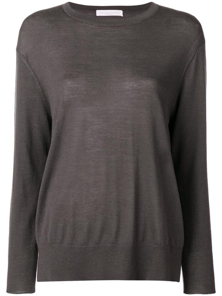 Fabiana Filippi Classic Round Neck Sweater - 8100