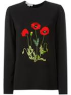 Stella Mccartney Poppy Embroidered Sweatshirt