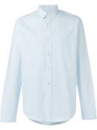 Ami Alexandre Mattiussi Classic Shirt, Men's, Size: 42, Blue, Cotton