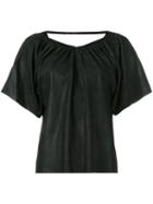 Humanoid - Gemma Top - Women - Goat Suede - S, Black, Goat Suede