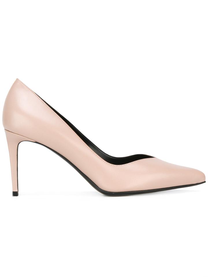 Saint Laurent Classic Paris Skinny 80 Pumps - Nude & Neutrals