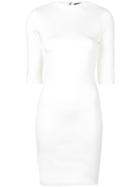 Alice+olivia Fitted Short Dress - White