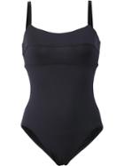 Malia Mills 'beach Party Signature Solids' Bandeau Swimsuit, Women's, Size: 16, Black, Nylon/spandex/elastane