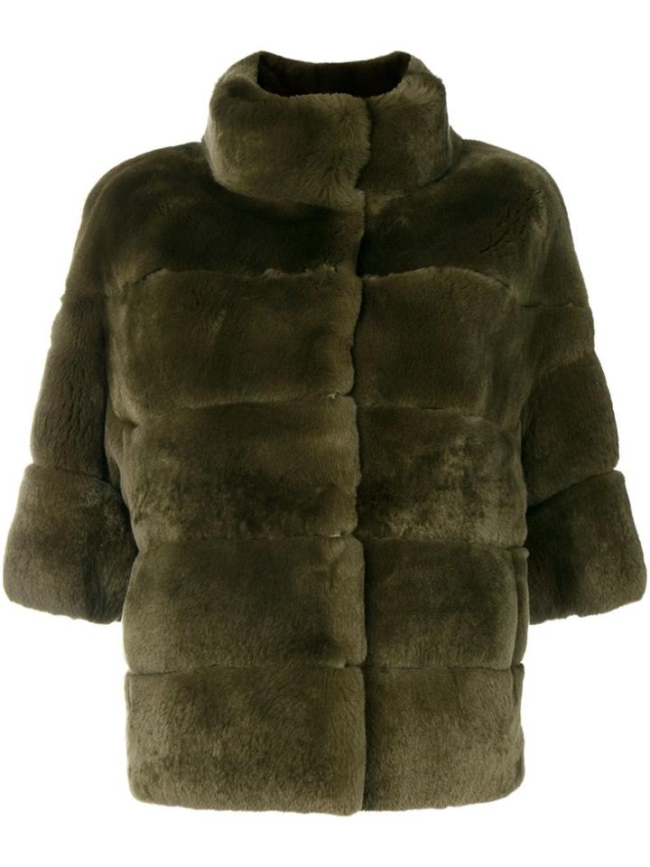 S.w.o.r.d 6.6.44 Cropped Sleeves Jacket - Green