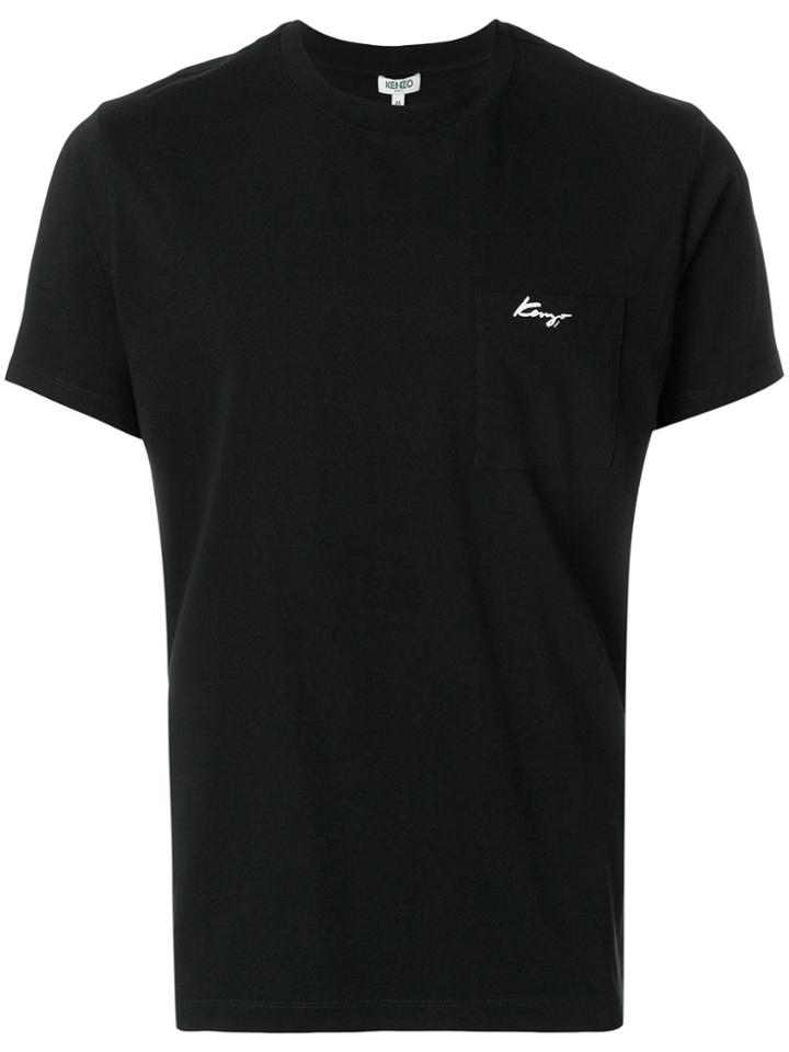 Kenzo Kenzo Signature Pocket T-shirt - Black