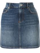 Ganni Camfield Denim Skirt - Blue