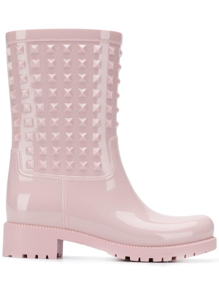 Valentino Valentino Garavani Rocktud Boots - Pink