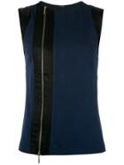 Tufi Duek Vertical Panels Blouse - Blue
