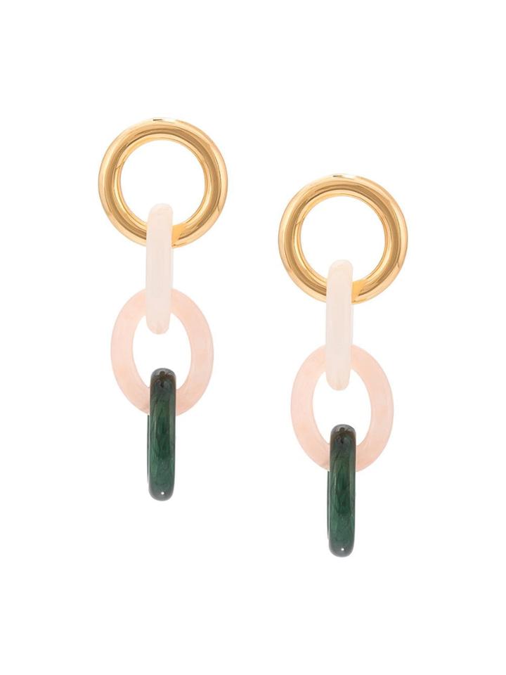 Lizzie Fortunato Jewels Link Drop Earrings - Multicolour