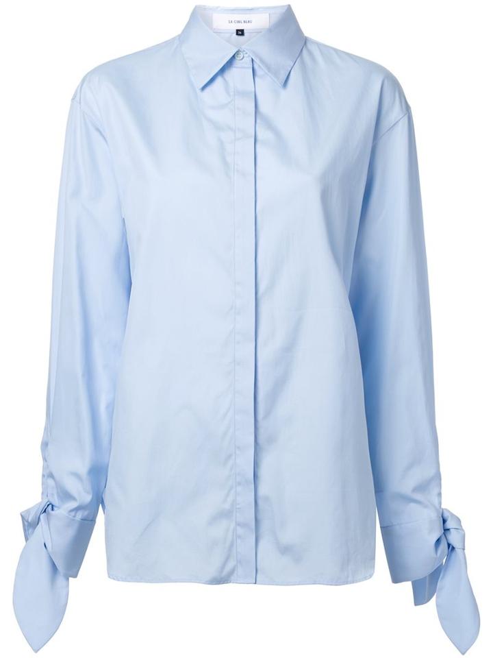 Le Ciel Bleu Bow Detail Shirt