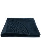 Stone Island Logo Beach Towel - Blue