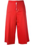Brognano Printed Back Culottes - Red