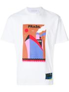 Prada Printed T-shirt - White