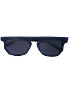 Julien David Geometric Sunglasses - Blue