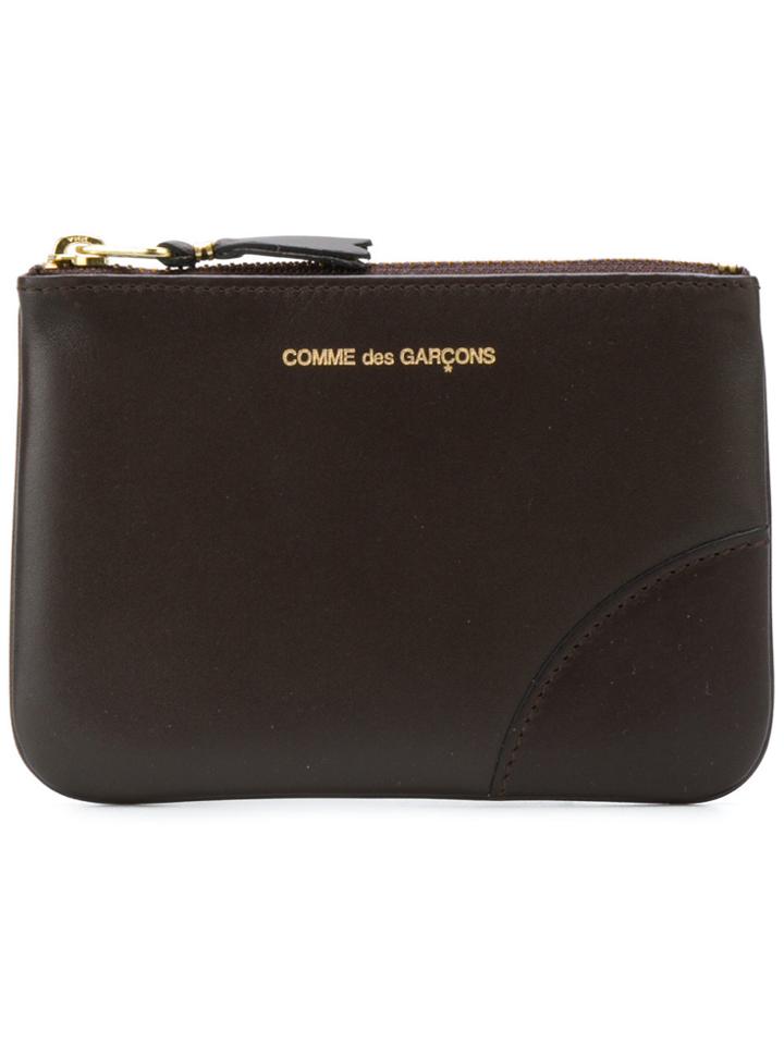 Comme Des Garçons Wallet Classic Line Pouch - Brown