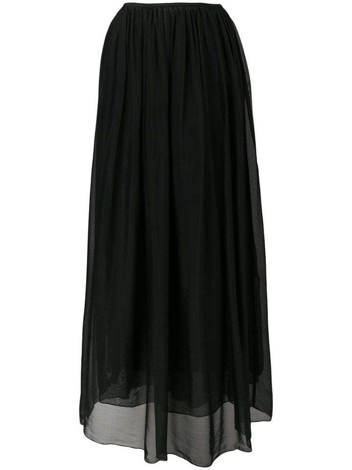 Forte Forte Draped Full Skirt - Black