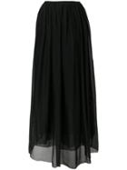 Forte Forte Draped Full Skirt - Black
