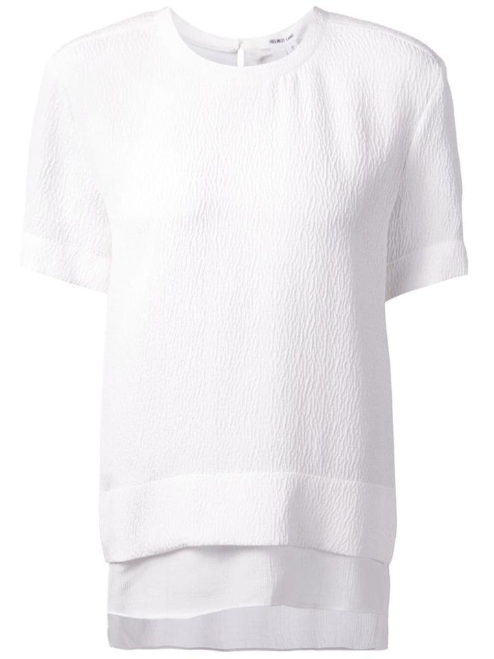 Helmut Lang 'tissue' Top - White