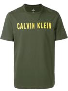 Ck Calvin Klein Logo Print T-shirt - Green