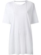 Bassike Open Back T-shirt - White