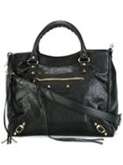 Balenciaga 'classic Velo' Crossbody Bag, Women's, Black, Lamb Skin