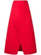 Ports 1961 A-line Skirt - Red
