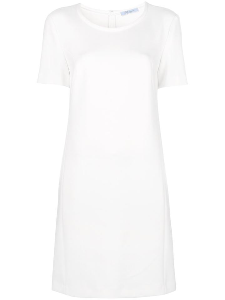 Blumarine Classic Shift Dress - White