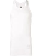 Rick Owens Drkshdw Round Neck Tank Top - White