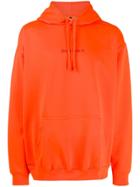 F.a.m.t. Slogan-print Hoodie - Orange