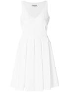Chiara Boni La Petite Robe V-neck Flared Dress - White