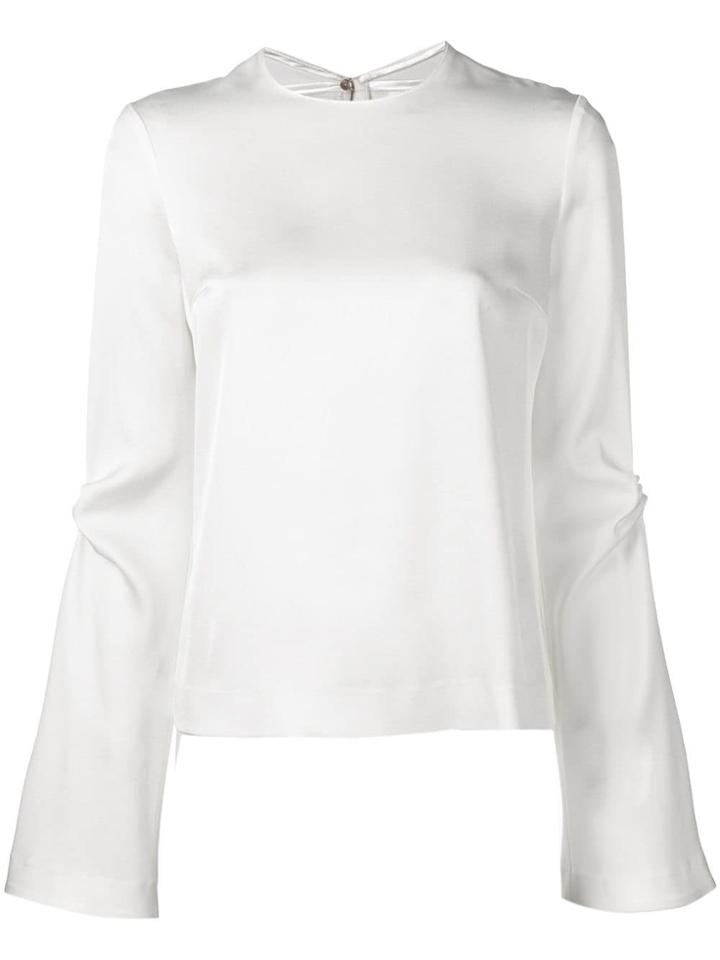 Galvan Orchid Blouse - White