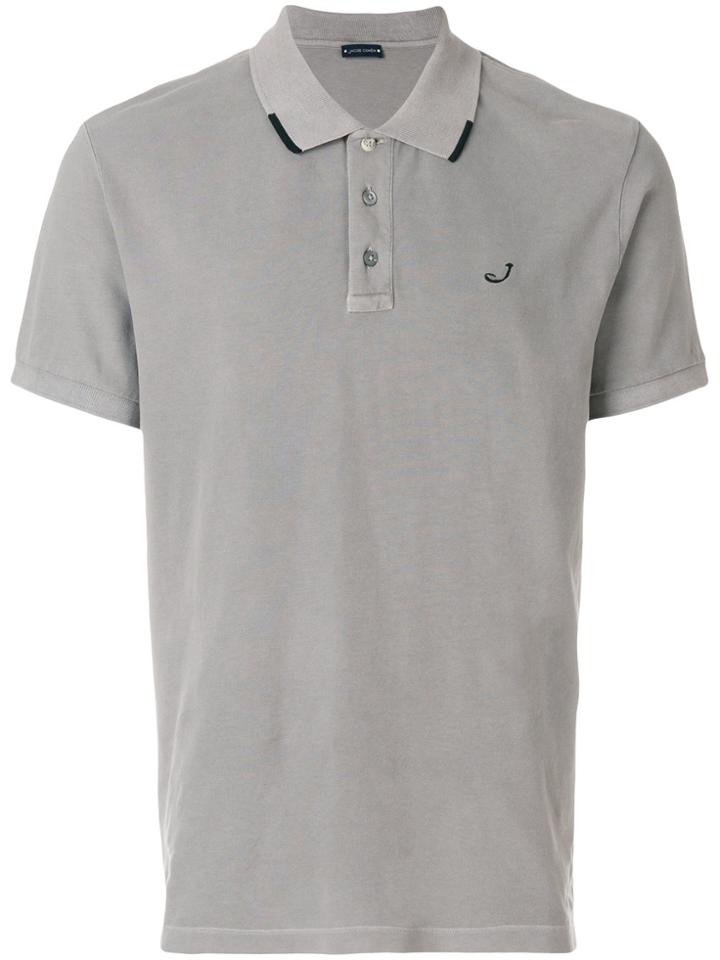 Jacob Cohen Casual Button Polo Shirt - Grey