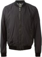 Belstaff Zipped Jacket, Men's, Size: 48, Black, Nylon/spandex/elastane/cotton/cupro