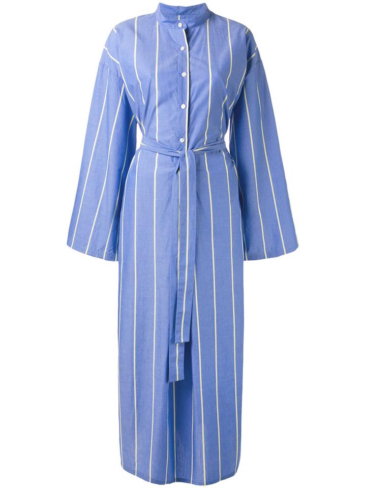 Cristaseya - New Summer Dress - Women - Cotton - M, Women's, Blue, Cotton