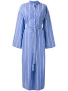 Cristaseya - New Summer Dress - Women - Cotton - M, Women's, Blue, Cotton