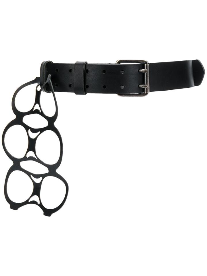 Raf Simons Six-pack Belt - Black