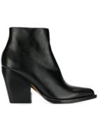 Chloé Heeled Ankle Boots - Black