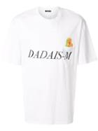 Christian Dada Signal Noise Print T-shirt - White