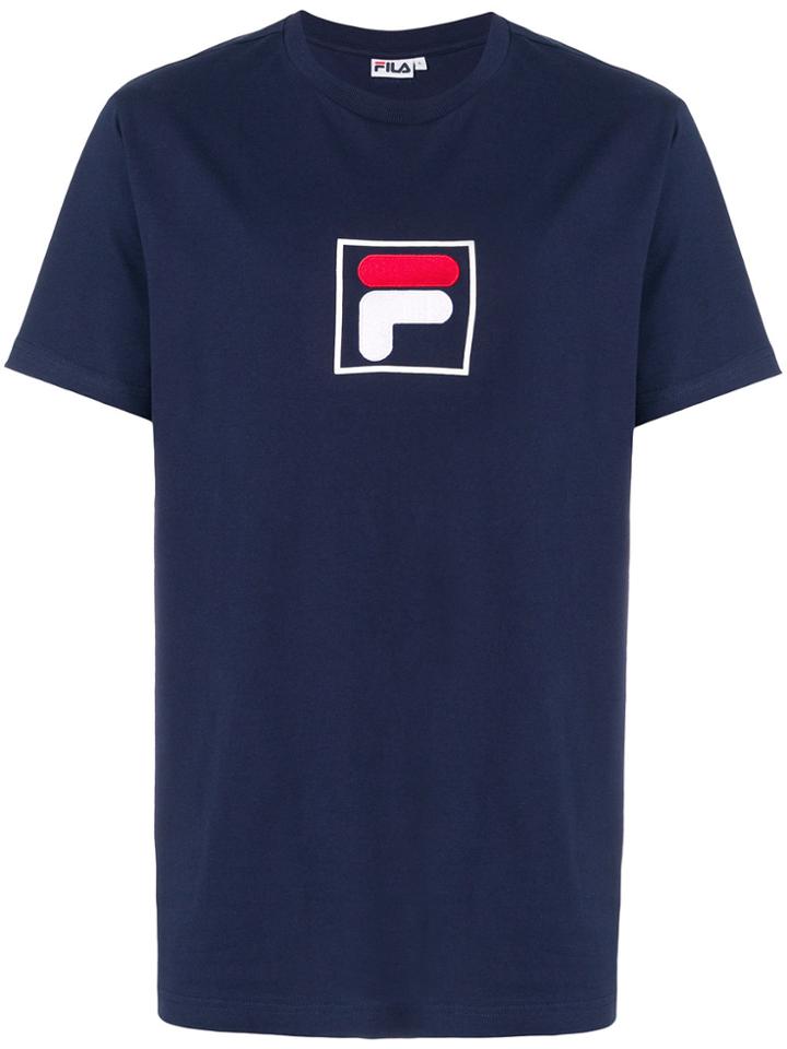 Fila Logo Patch T-shirt - Blue