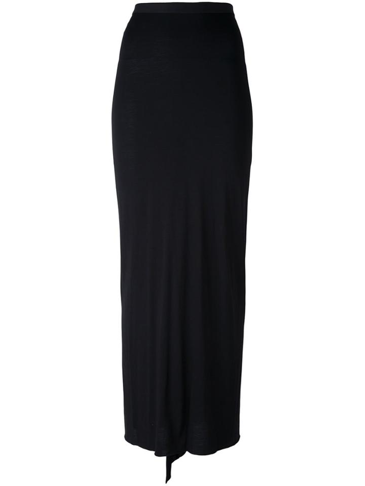 Cecilia Prado Knit Maxi Skirt - Black