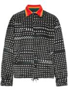 Facetasm Wool Blend Jacket With Dots - Black