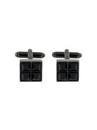 Dsquared2 Square Crystal-embellished Cufflinks - Black